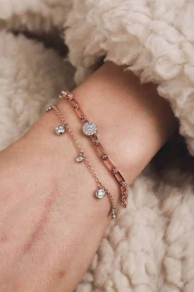 Diamanten Sieraden Luxe Fashion Sieraden — Stockfoto