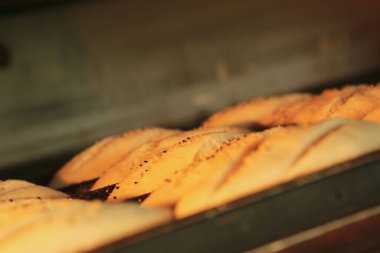 Lezzetli doğal estetik fırınlanmış ekmek