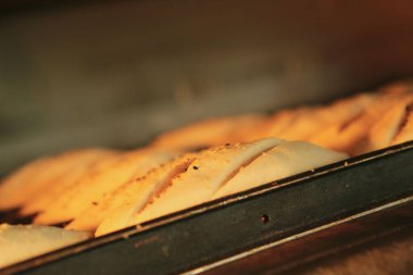 Lezzetli doğal estetik fırınlanmış ekmek