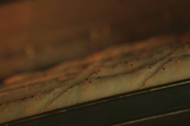 Lezzetli doğal estetik fırınlanmış ekmek