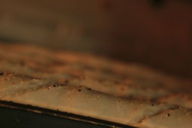 Lezzetli doğal estetik fırınlanmış ekmek