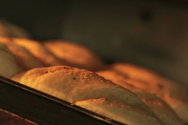 Lezzetli doğal estetik fırınlanmış ekmek