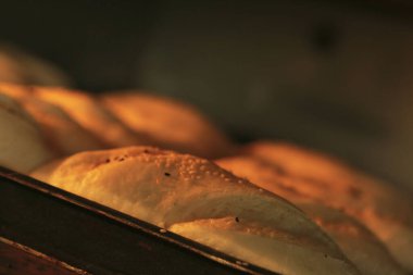 Lezzetli doğal estetik fırınlanmış ekmek