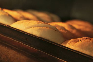 Lezzetli doğal estetik fırınlanmış ekmek