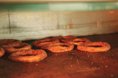 Lezzetli doğal estetik fırınlanmış ekmek