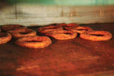 Lezzetli doğal estetik fırınlanmış ekmek