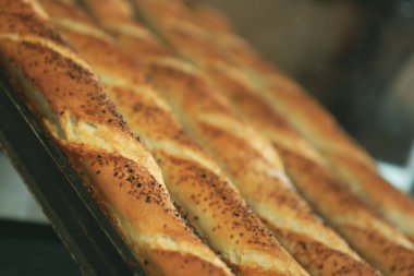 Lezzetli doğal estetik fırınlanmış ekmek