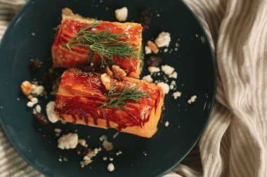 Lezzetli doğal estetik fırınlanmış ekmek