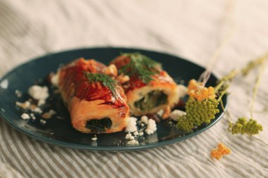 Lezzetli doğal estetik fırınlanmış ekmek