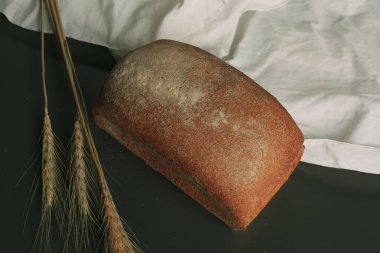 Lezzetli doğal estetik fırınlanmış ekmek