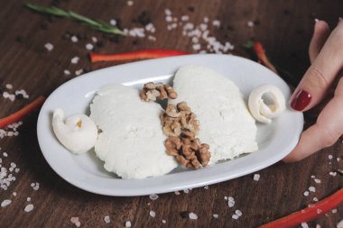 Geleneksel Türk ve Yunan yemek meze masası