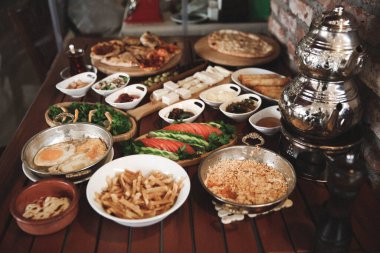 zengin ve leziz Türk Kahvaltı