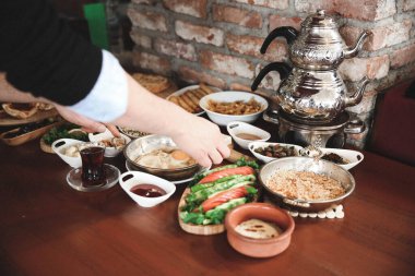 zengin ve leziz Türk Kahvaltı