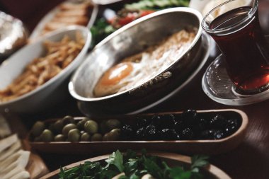 zengin ve leziz Türk Kahvaltı