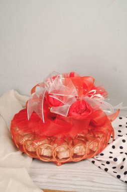 bir sürü değişik çikolatalı pralin