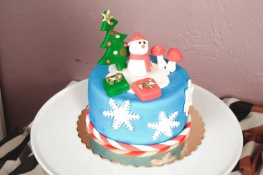 Masada lezzetli bir pasta var.