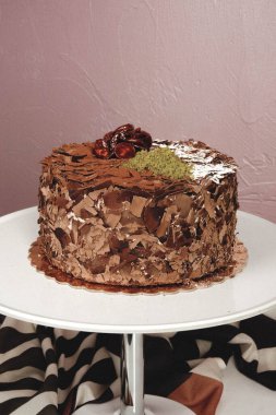 Masada lezzetli bir pasta var.