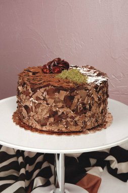 Masada lezzetli bir pasta var.