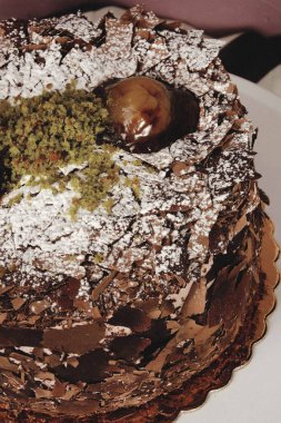 Masada lezzetli bir pasta var.