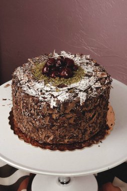 Masada lezzetli bir pasta var.