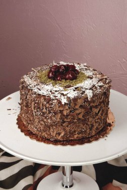 Masada lezzetli bir pasta var.