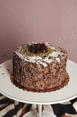 Masada lezzetli bir pasta var.