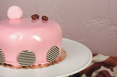 Masada lezzetli bir pasta var.