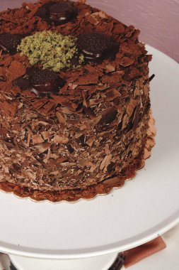 Masada lezzetli bir pasta var.