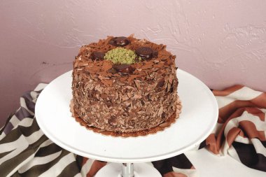 Masada lezzetli bir pasta var.