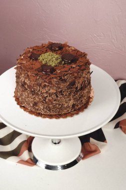 Masada lezzetli bir pasta var.