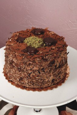 Masada lezzetli bir pasta var.