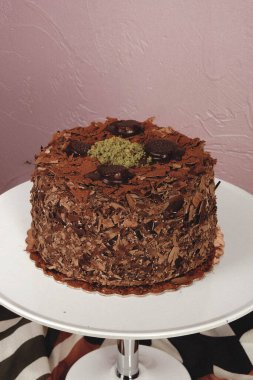 Masada lezzetli bir pasta var.