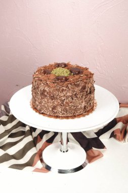 Masada lezzetli bir pasta var.