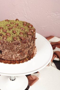 Masada lezzetli bir pasta var.