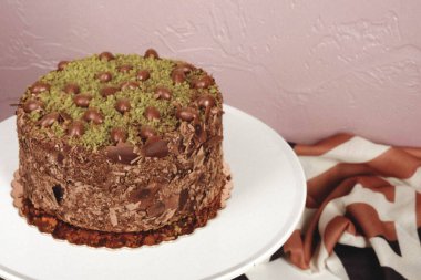 Masada lezzetli bir pasta var.