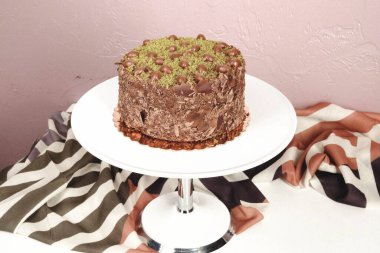 Masada lezzetli bir pasta var.