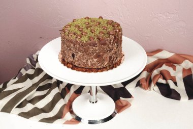 Masada lezzetli bir pasta var.