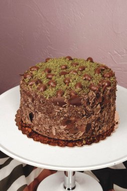 Masada lezzetli bir pasta var.