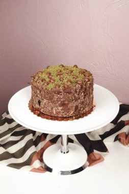 Masada lezzetli bir pasta var.