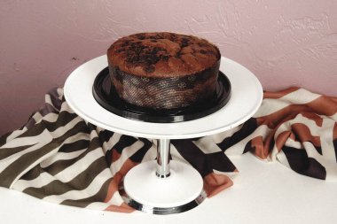 Masada lezzetli bir pasta var.