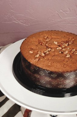 Masada lezzetli bir pasta var.