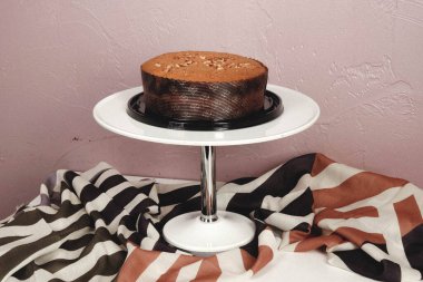 Masada lezzetli bir pasta var.