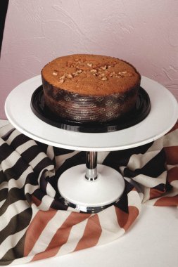 Masada lezzetli bir pasta var.