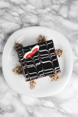 Masada lezzetli bir pasta var.