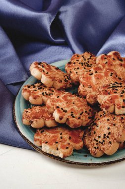 Koyu çikolata parçaları ile tanımlama