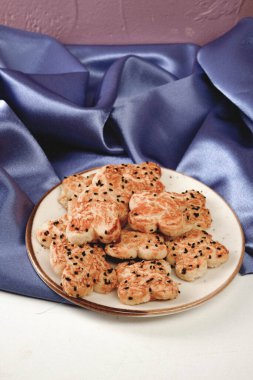 Koyu çikolata parçaları ile tanımlama