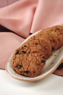 Koyu çikolata parçaları ile tanımlama