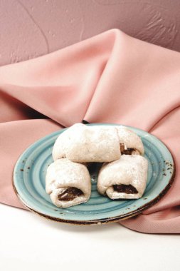 Koyu çikolata parçaları ile tanımlama