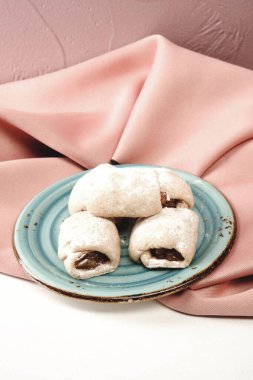 Koyu çikolata parçaları ile tanımlama