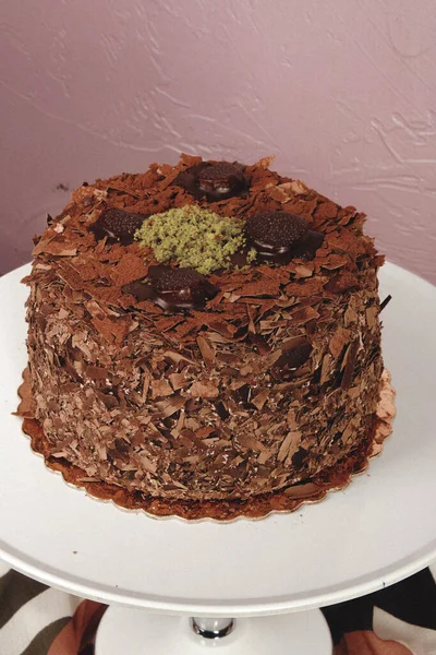 Masada lezzetli bir pasta var.